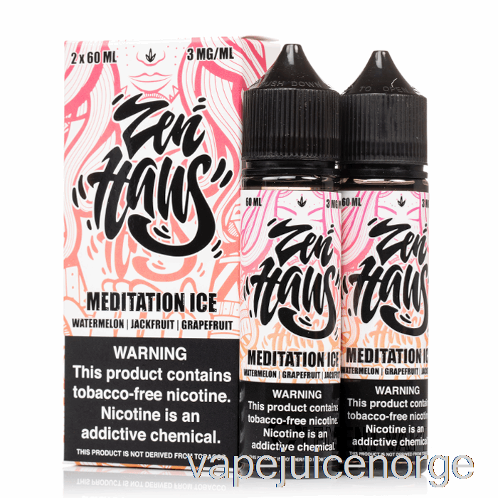 Vape Norge Meditasjonsis - Zen Haus - 120ml 0mg